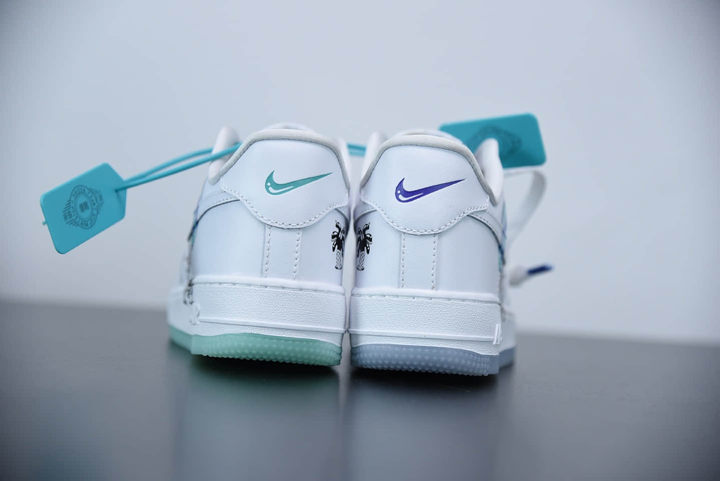 耐克Nike Air Force 1 Earth Day Pack世界地球日限定涂鸦板鞋纯原版本  货号:CI5545-100
