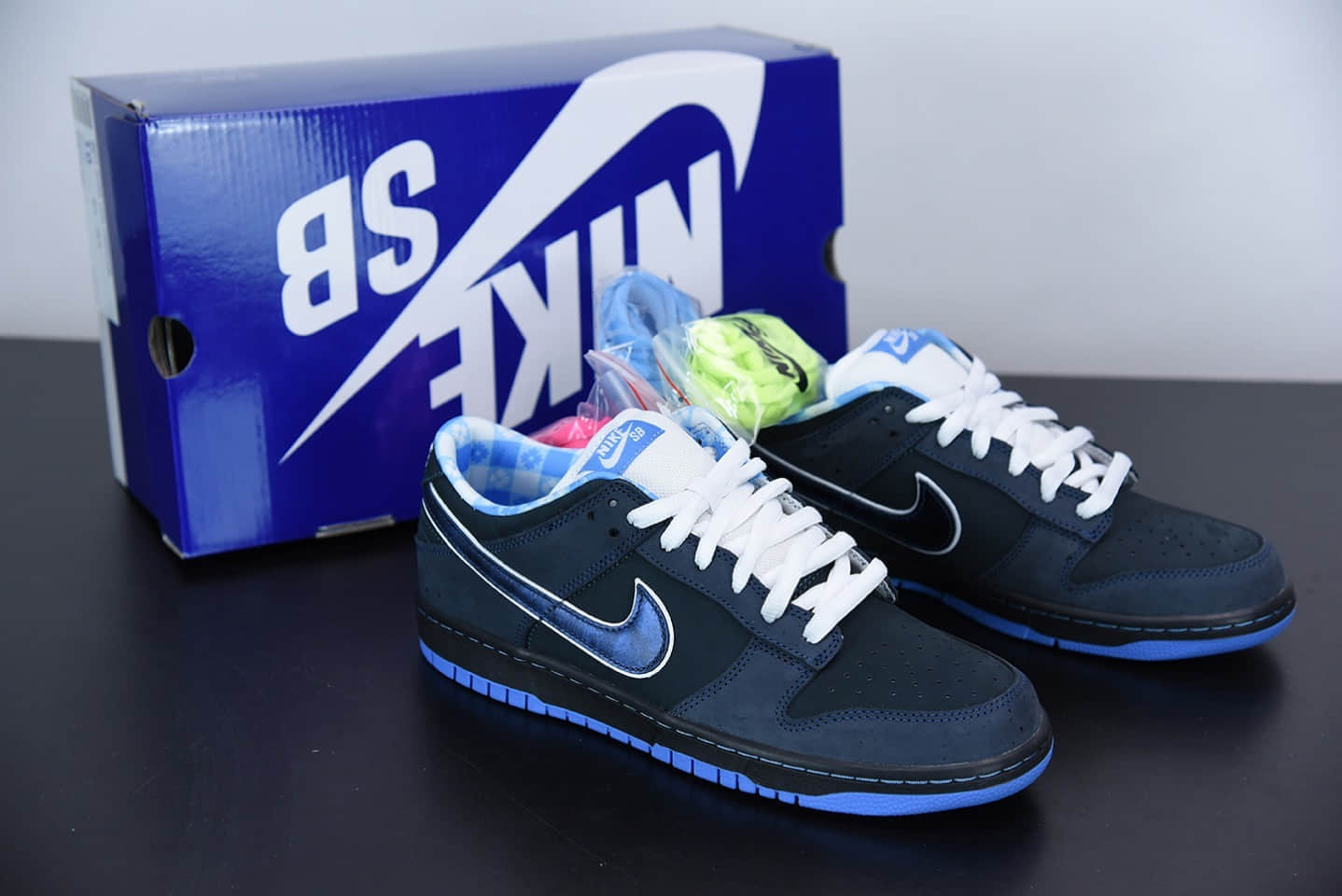 耐克Nike Dunk Low Pro SB Blue Lobster“蓝龙虾”低帮休闲板鞋纯原版本 货号:313170-342
