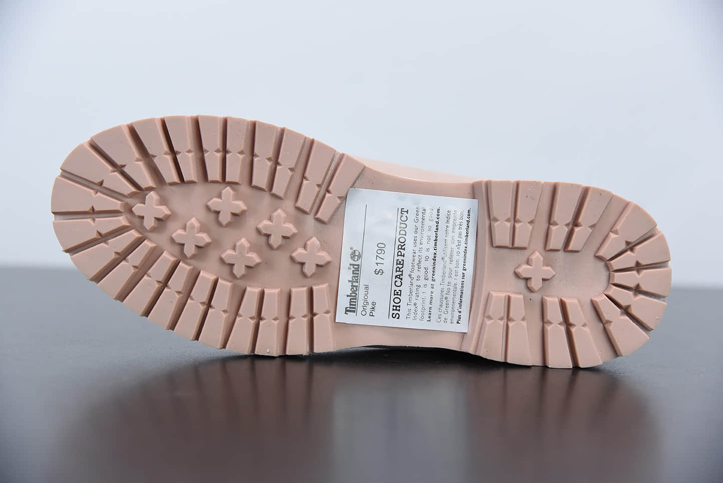 添柏岚Timberland米灰粉六孔情人节限定爱心系列工装鞋纯原版本