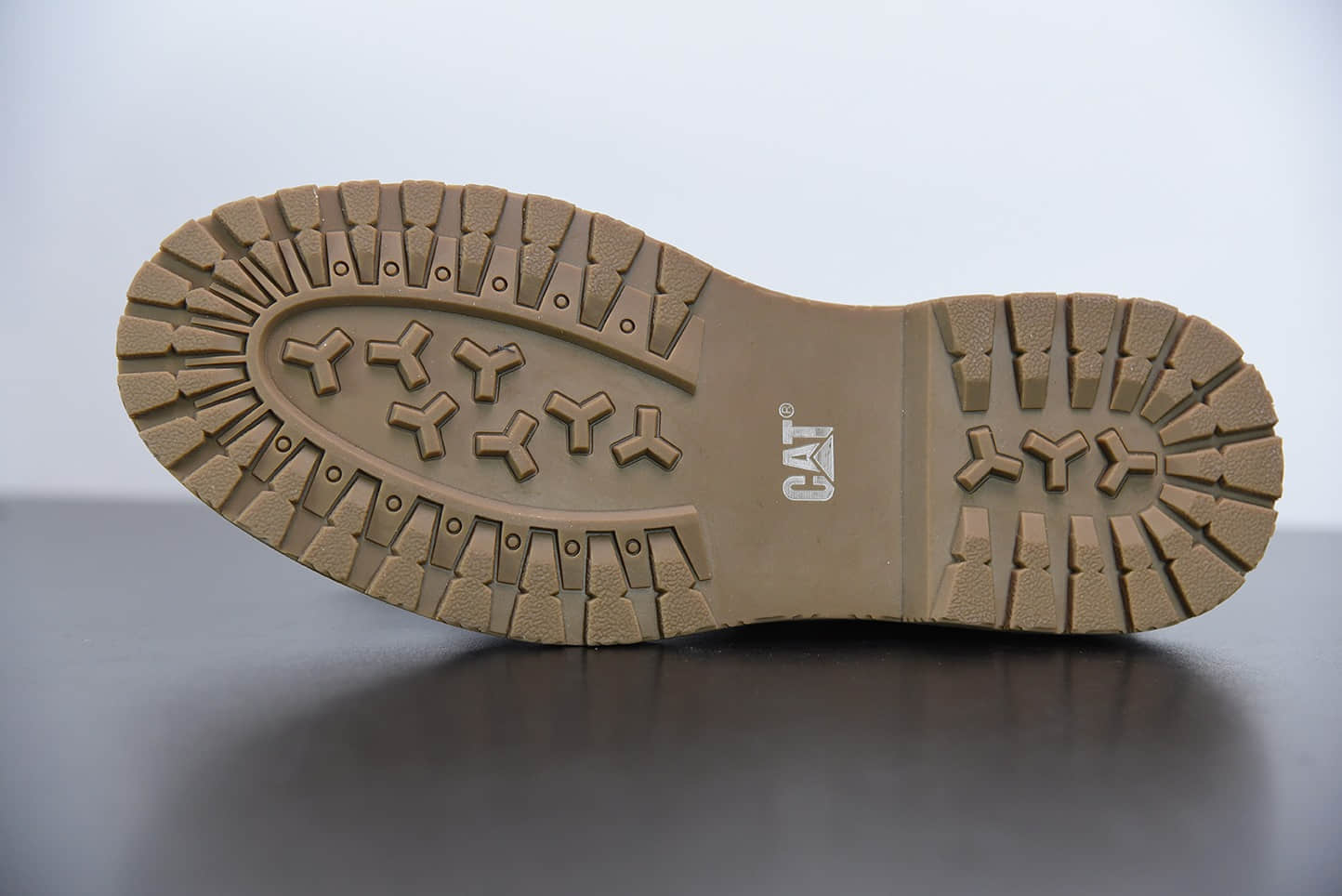 卡特CAT FOOTWEA棕绿六孔工装休闲复古潮鞋纯原版本