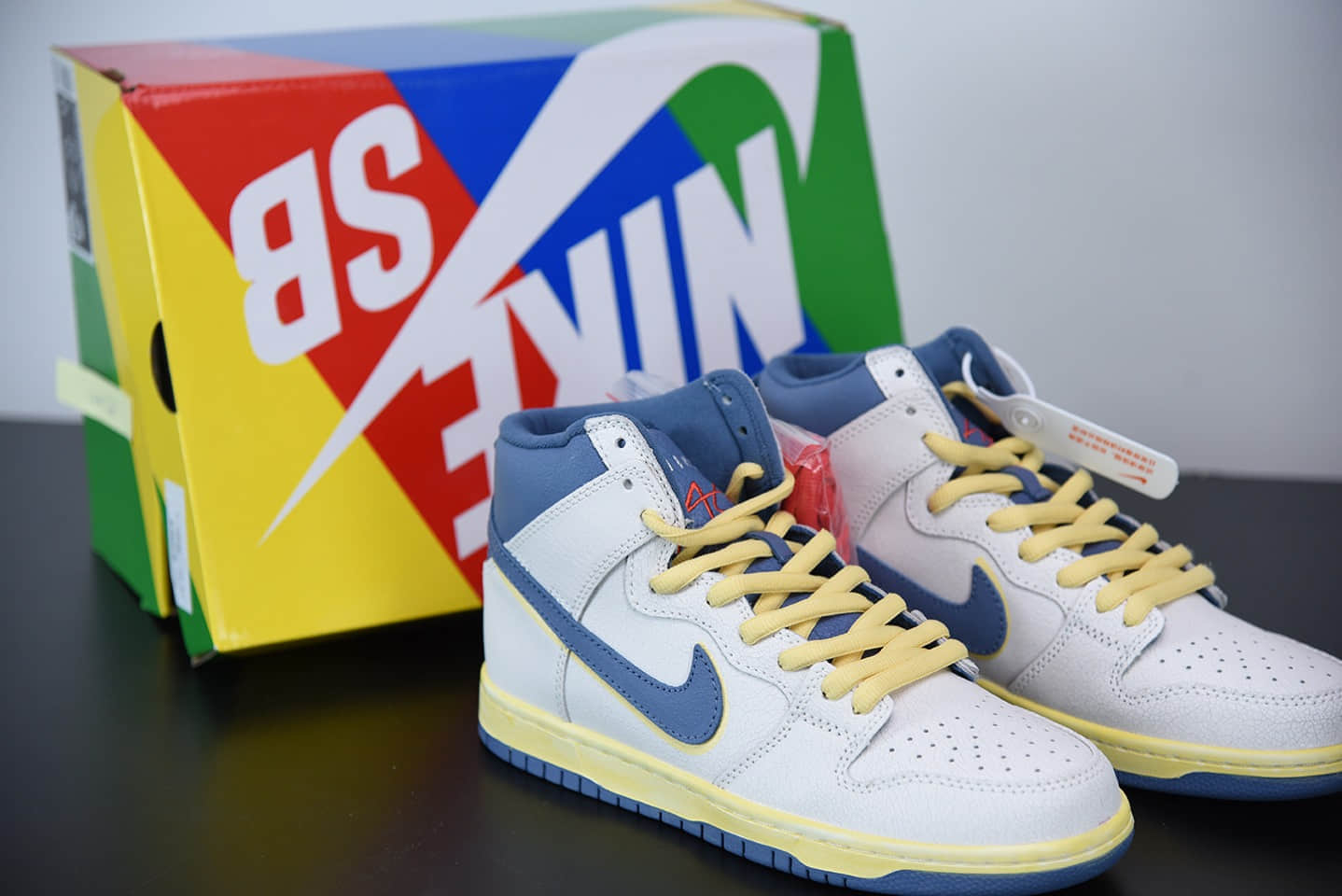 耐克tlas x Nike Dunk SB High“Lost at Sea”迷失海洋阿特拉斯联名扣篮系列复古高帮休闲运动滑板板鞋纯原版本 货号:CZ3334-100