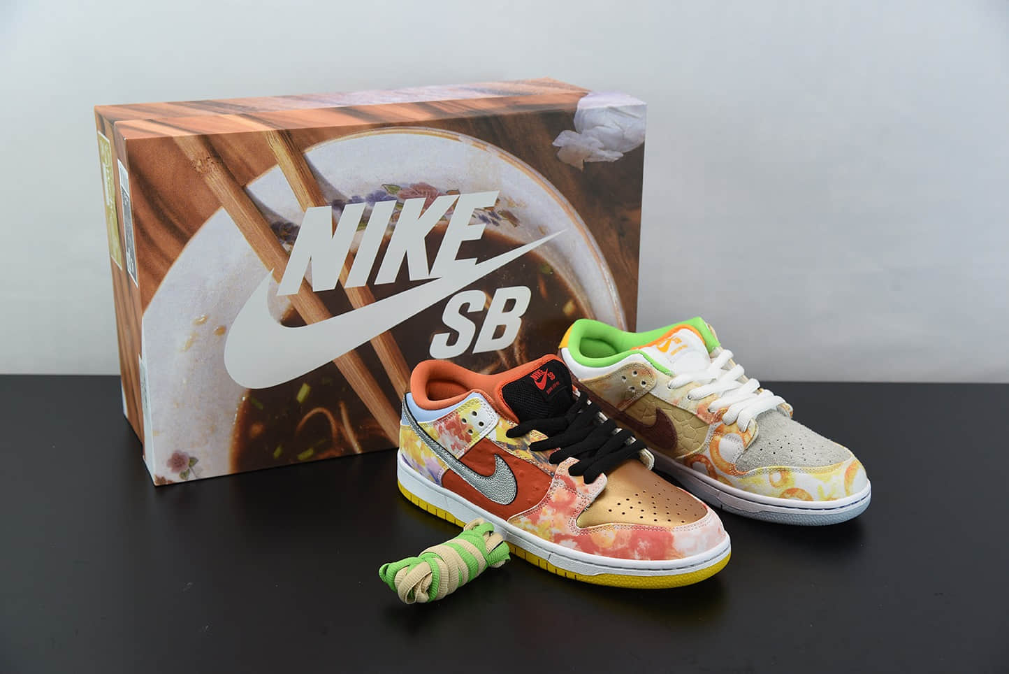 耐克Nike Dunk SB Low “CNY”“食神鸳鸯”原盒原鞋带低帮运动休闲板鞋纯原版本 货号：CV1628-800