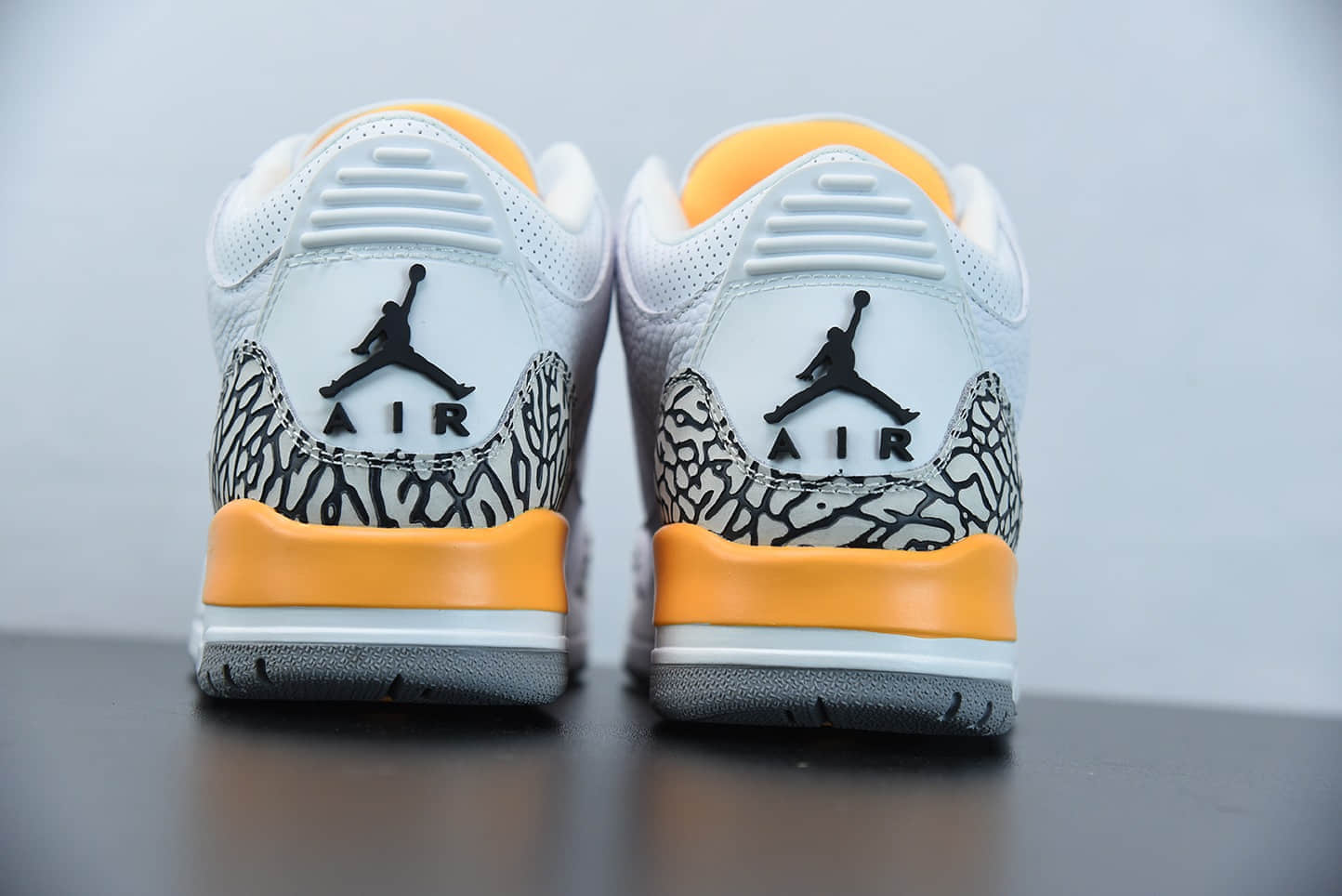 乔丹Air Jordan 3 “Laser Orange”白黄湖人配色中帮复古休闲运动文化篮球鞋纯原版本 货号:CK9246-108