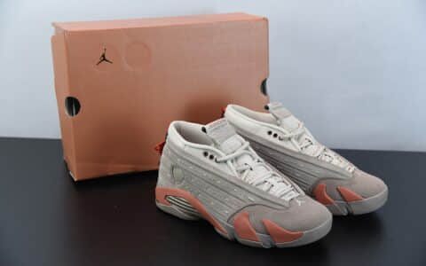 乔丹CLOT x Air Jordan 14 Low AJ14“中国结铜钱陈冠希兵马俑联名篮球鞋纯原版本 货号：DC9857-200