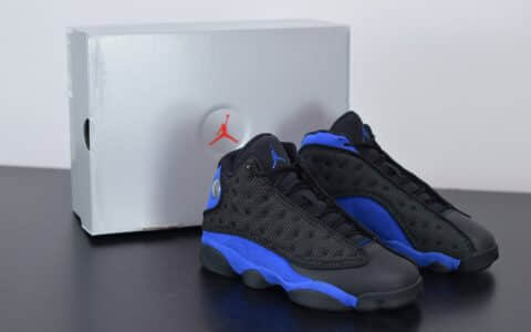 乔丹Air Jordan 13 XIIIHyper Royal皇家黑蓝复古中帮文化休闲运动篮球鞋纯原版本 货号:414571-040