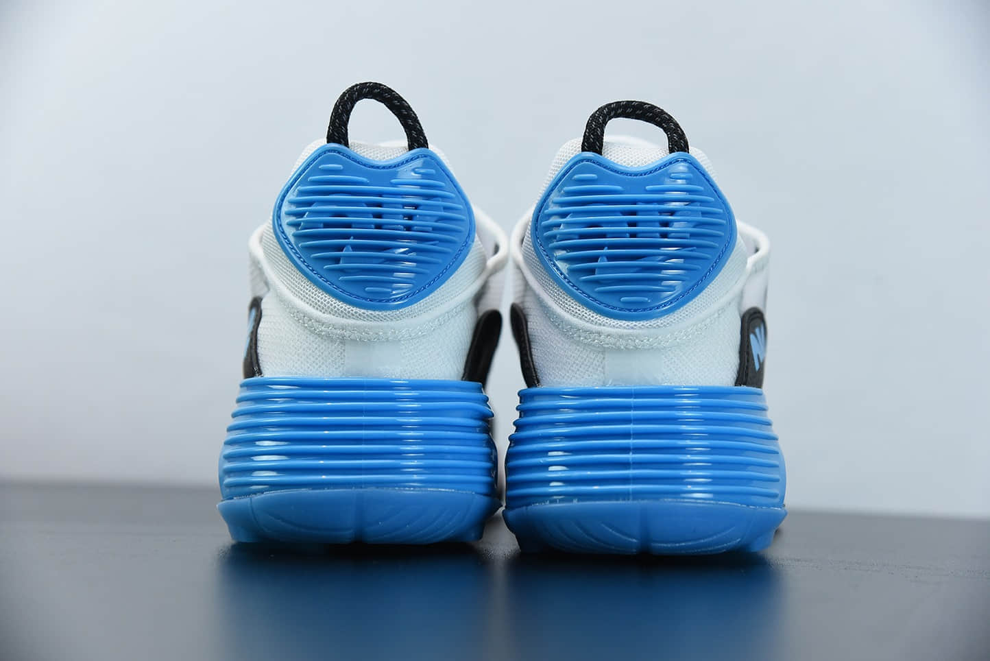 耐克Neymar x Nk Air Max 2090 白蓝黑色缓震气垫鞋耐磨防滑超透气休闲跑步鞋纯原版本 货号:DC0955-100