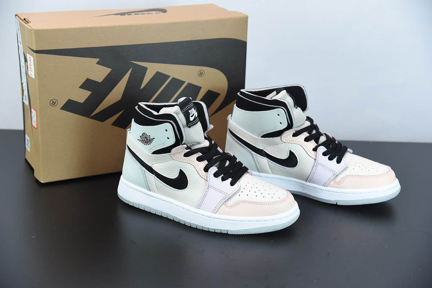 乔丹Air Jordan 1 Zoom Comfort “Easter”马卡龙彩蛋复活节高帮板鞋纯原版本 货号：CT0979-101