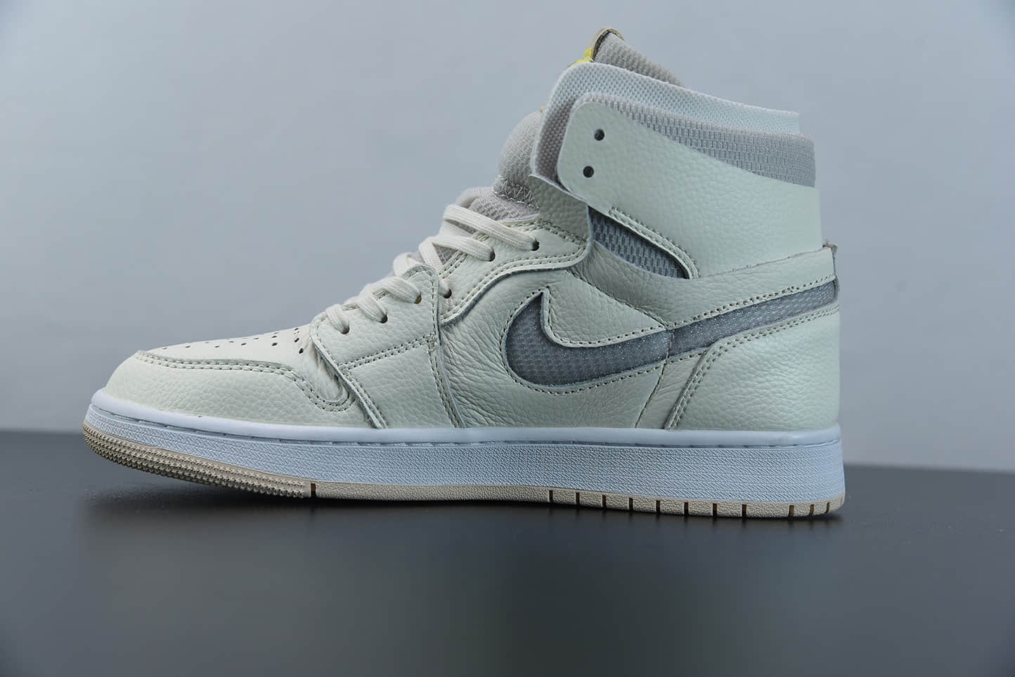 乔丹AIR JORDAN 1 ZOOM AIR CMFT珍珠白配色高帮板鞋纯原版本 货号:CT0979-107
