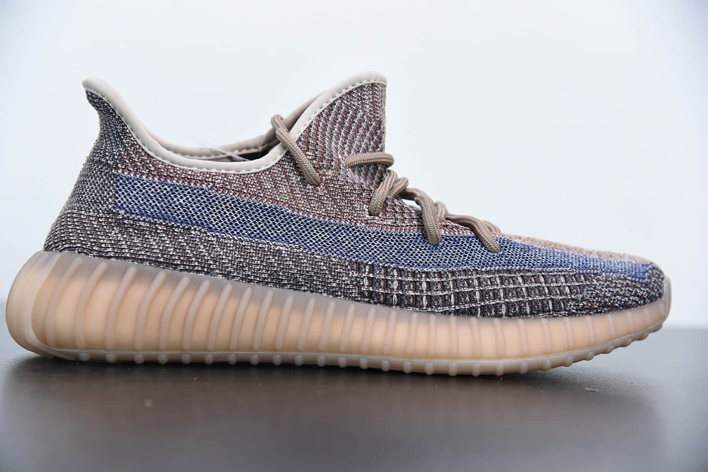 阿迪达斯Adidas Yeezy 350 Boost V2 “Static Refective”蓝棕百搭轻便爆米花中底休闲运动慢跑鞋纯原版本 货号: H02795