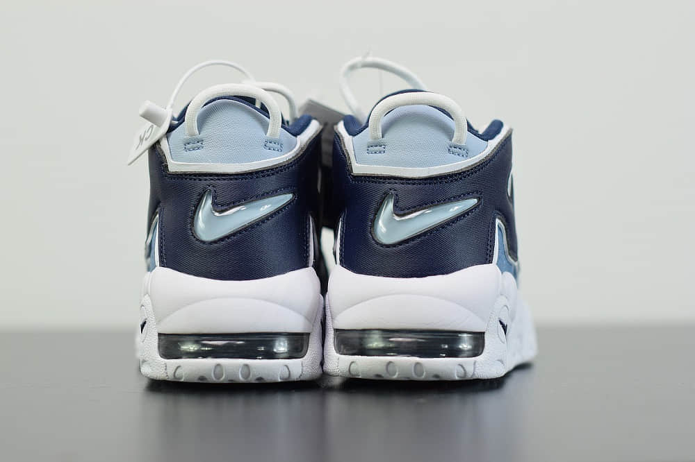 耐克Nike Air More Uptempo 96 QSDenim 皮蓬初代系列皮革牛仔丹宁三色经典高街百搭休闲运动文化篮球鞋纯原版本 货号:415082-404