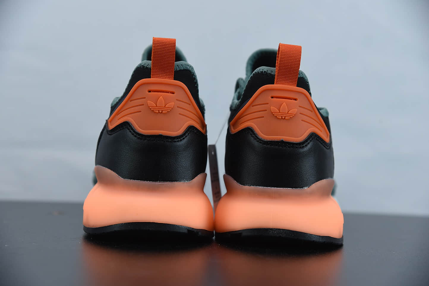 阿迪达斯 Adidas Originals ZX 2K Boost黑绿橙深蓝色震休闲运动跑鞋纯原版本 货号:FZ0218