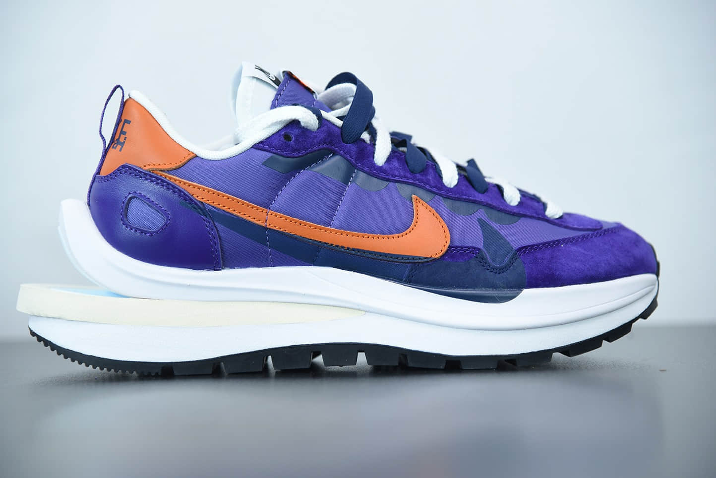 耐克Sacai X NK Vaporwaffle 华夫三代3.0橘紫配色走秀重磅联名合作款纯原版本 货号:DD1875-200