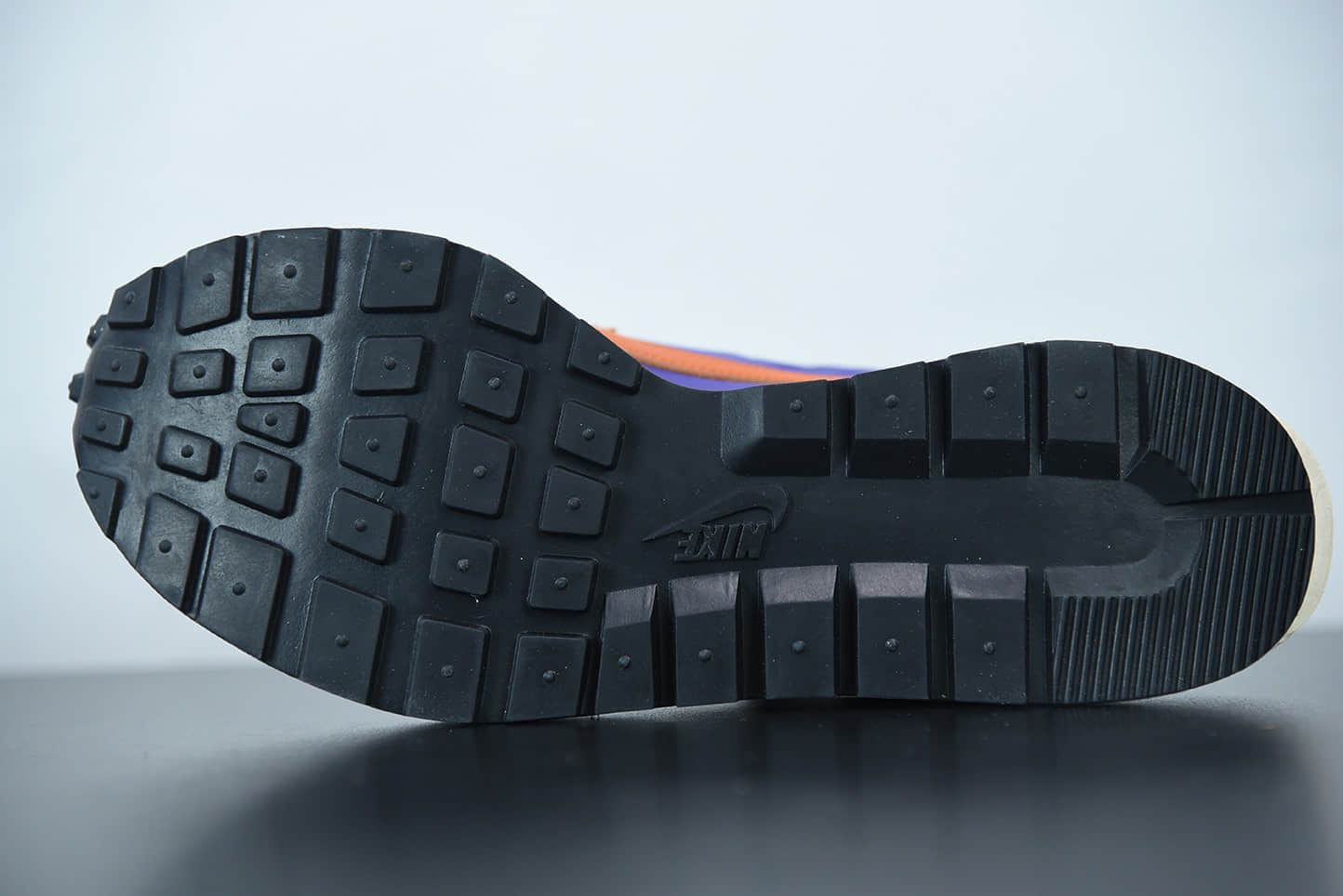 耐克Sacai X NK Vaporwaffle 华夫三代3.0橘紫配色走秀重磅联名合作款纯原版本 货号:DD1875-200