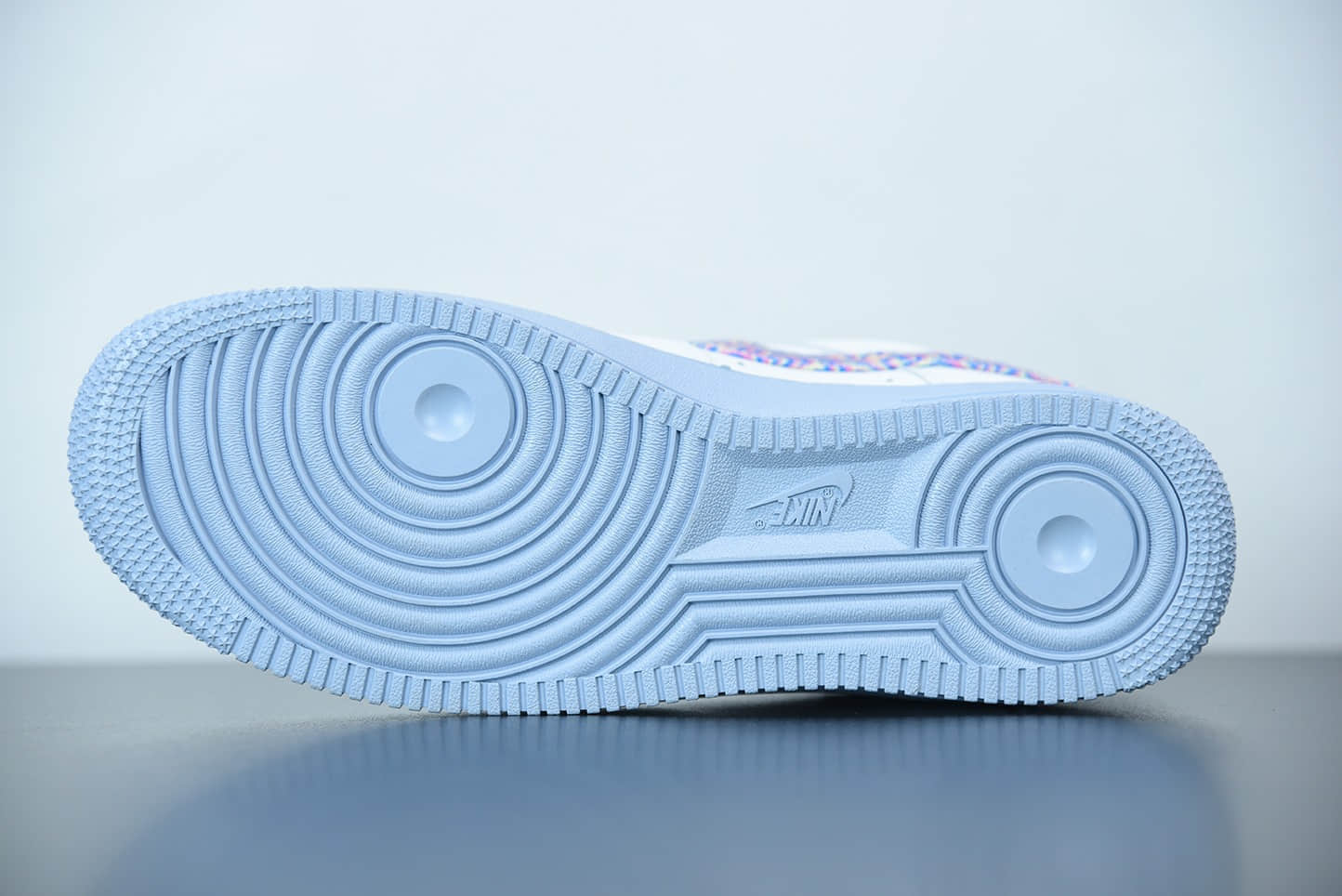 耐克Nike Air Force 1 “Hydrogen Blue' 氢蓝配色空军一号低帮板鞋纯原版本 货号:CZ0377-100