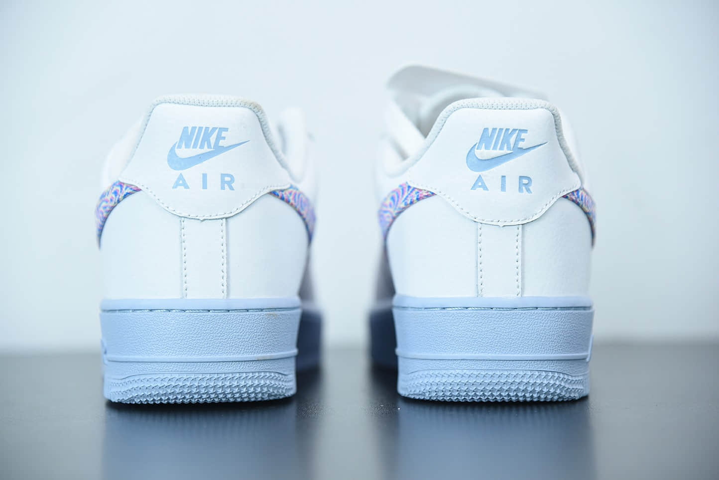 耐克Nike Air Force 1 “Hydrogen Blue' 氢蓝配色空军一号低帮板鞋纯原版本 货号:CZ0377-100