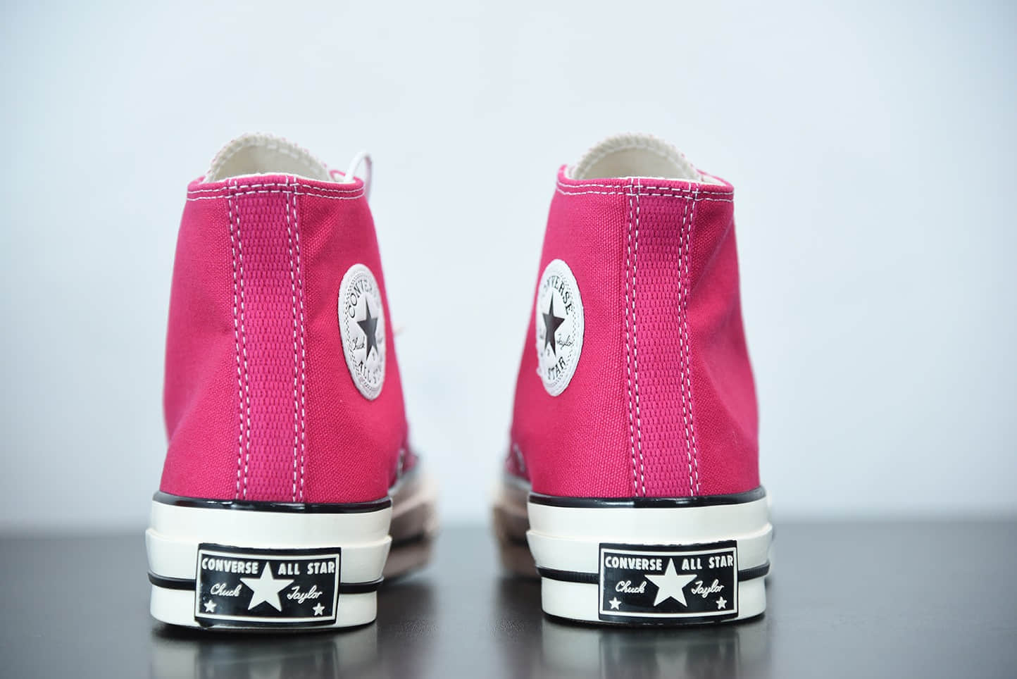 匡威Converse 1970S三星标玫红高帮女款帆布鞋纯原版本 货号:161442C