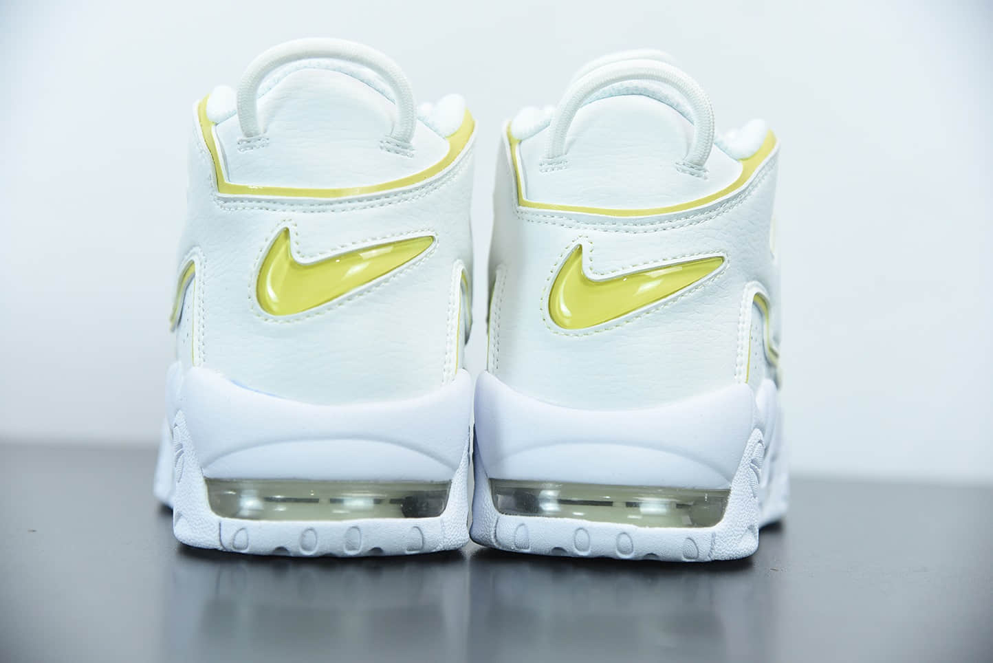 耐克Nike Air More Uptempo 大AIR皮蓬白黄复古篮球鞋纯原版本 货号： DM3035-100