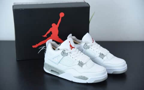 乔丹Air Jordan 4  White Oreo  白奥利奥男子文化篮球鞋 纯原版本 货号： CT8527-100