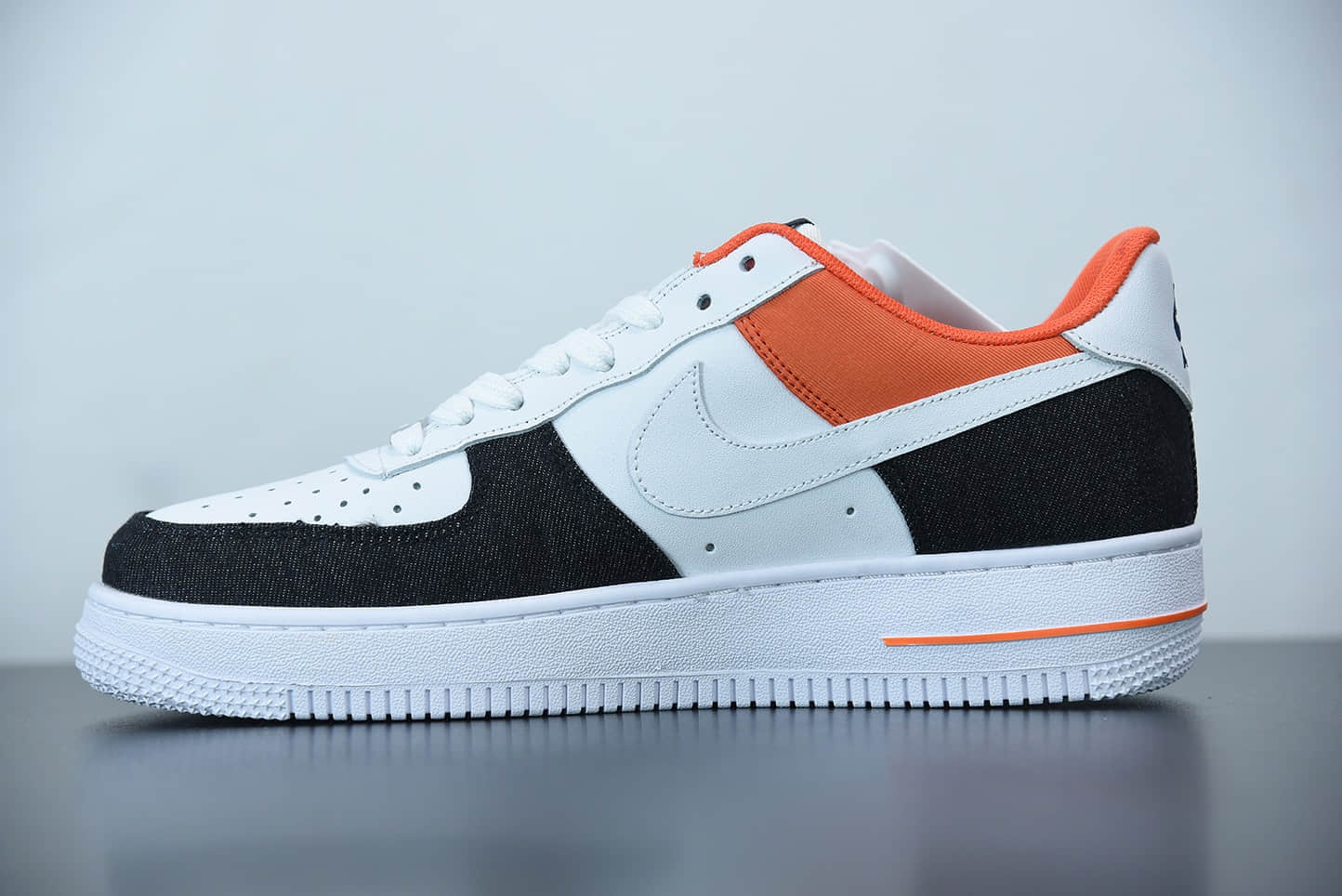耐克 Nike Air Force 1 Low USA Denim 白蓝红美国队丹宁运动休闲复古板鞋纯原版本 货号:DJ5174-100