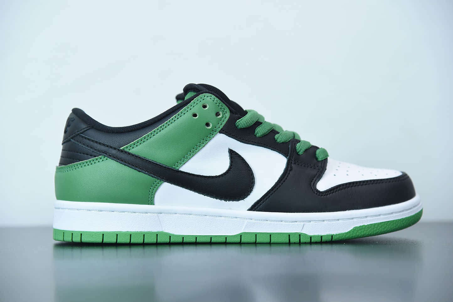 耐克Nike SB Dunk Low Classic Green黑白绿脚趾扣篮系列低帮休闲运动滑板板鞋纯原版本 货号:BQ6817-302