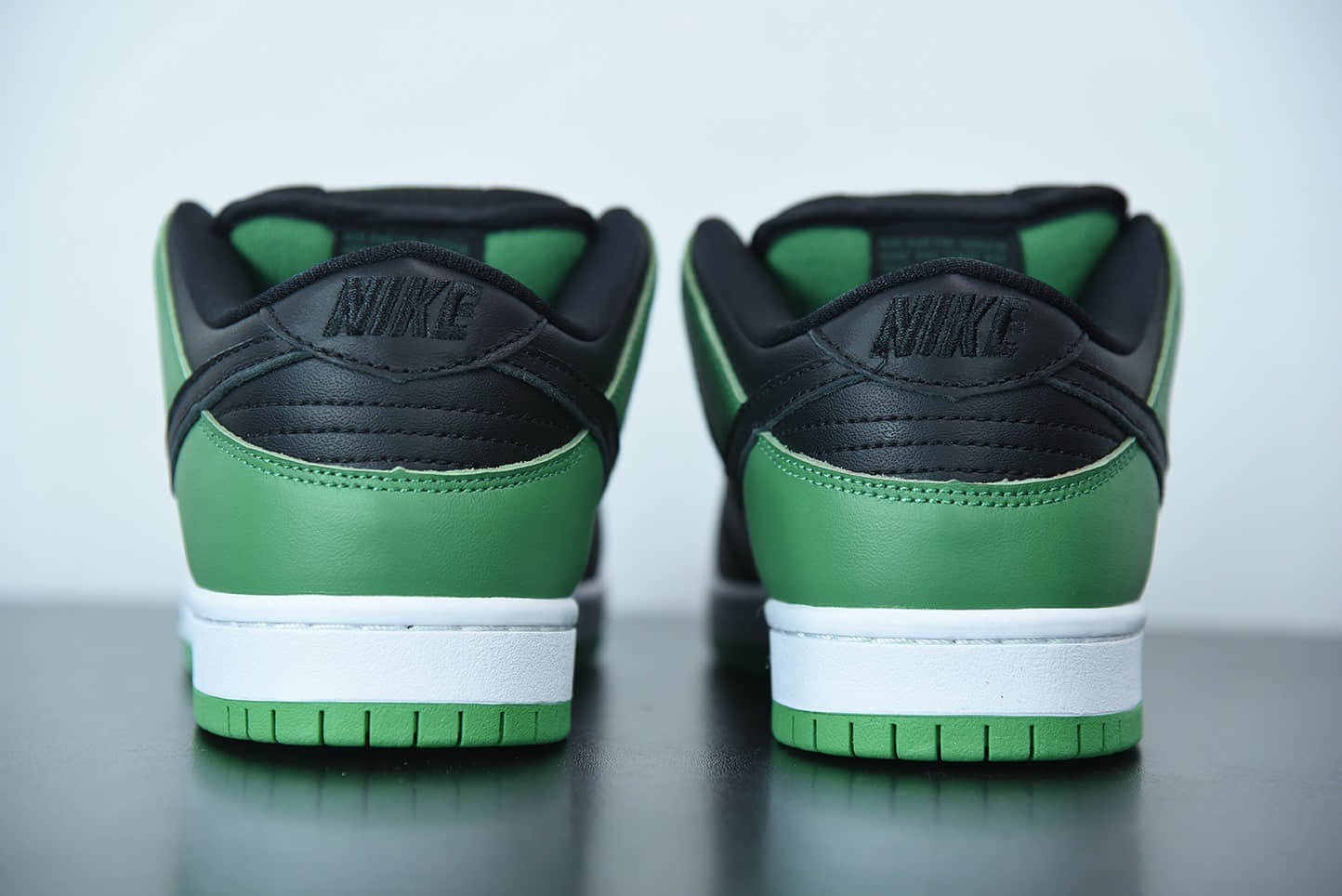 耐克Nike SB Dunk Low Classic Green黑白绿脚趾扣篮系列低帮休闲运动滑板板鞋纯原版本 货号:BQ6817-302