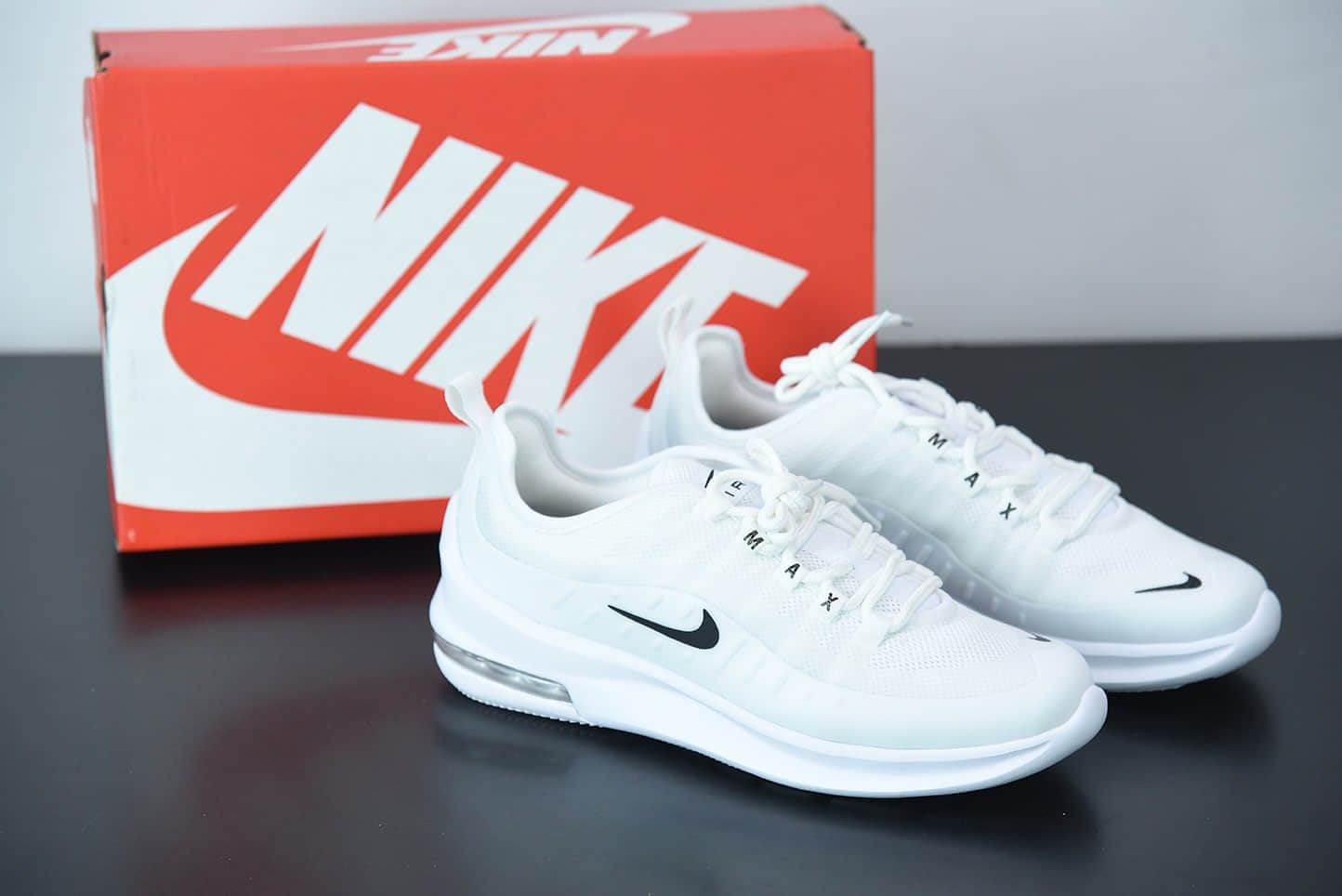 耐克Nike Air Max AXIS 小98白黑简约复古经典球鞋纯原版本 货号:AA2146-100