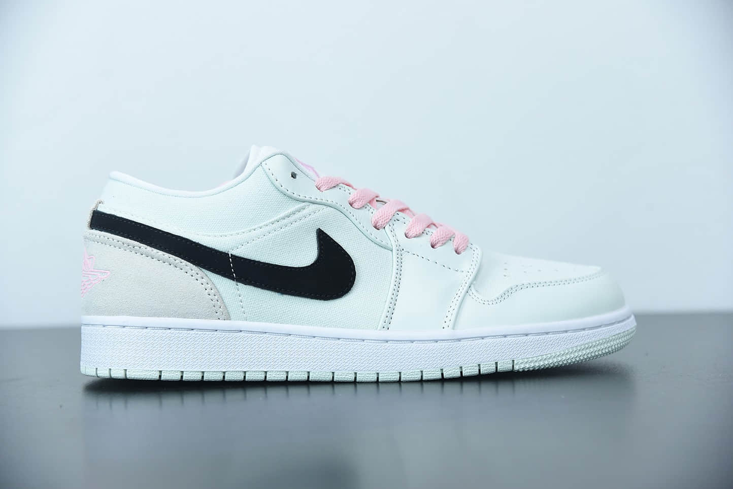 乔丹Air Jordan 1 Low SE Barely Green 蒂芙尼绿樱花粉低帮休闲板鞋纯原版本 货号:CZ0776-300