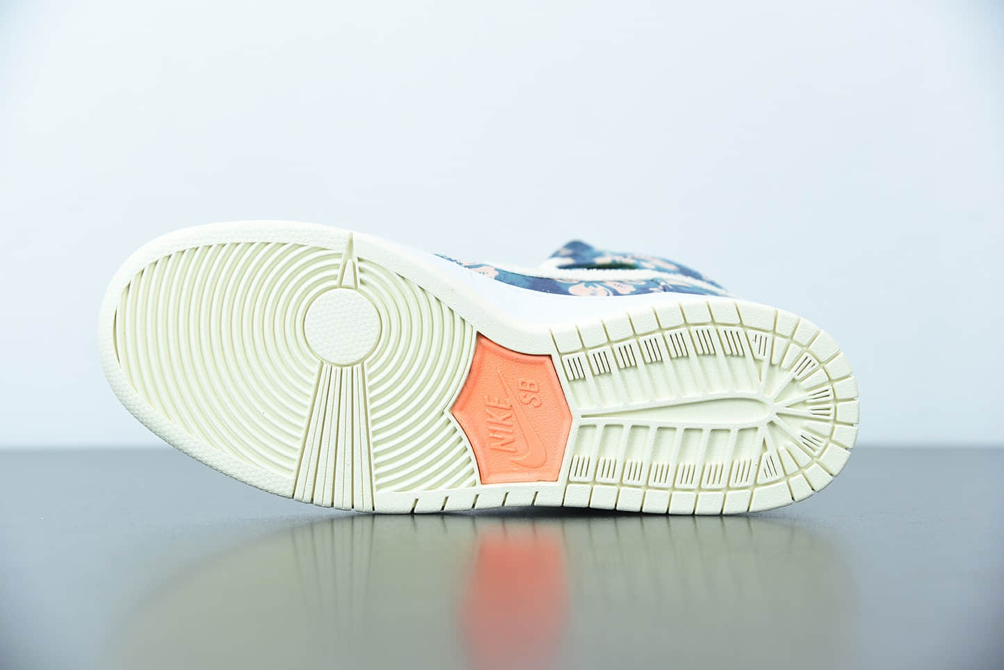 耐克Nike SB Dunk HighHawail夏威夷米黄花卉撕撕乐扣篮系列高帮休闲运动滑板板鞋纯原版本 货号:CZ2232-300