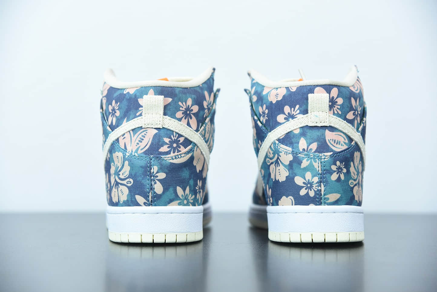 耐克Nike SB Dunk HighHawail夏威夷米黄花卉撕撕乐扣篮系列高帮休闲运动滑板板鞋纯原版本 货号:CZ2232-300