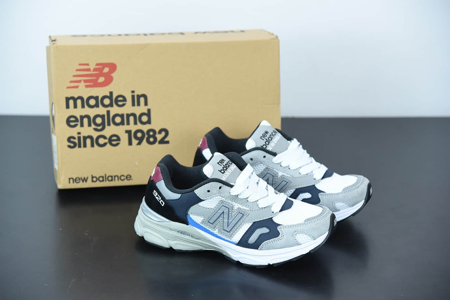 新百伦New Balance M920NBR NB920 白蓝灰美产复古跑鞋纯原版本  货号:M920NBR