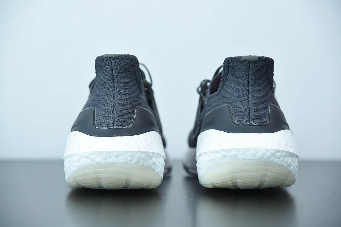 阿迪达斯 Adidas ultra boost 2021系列黑白橙配色袜套式针织鞋面休闲运动慢跑鞋纯原版本 货号：FY0372