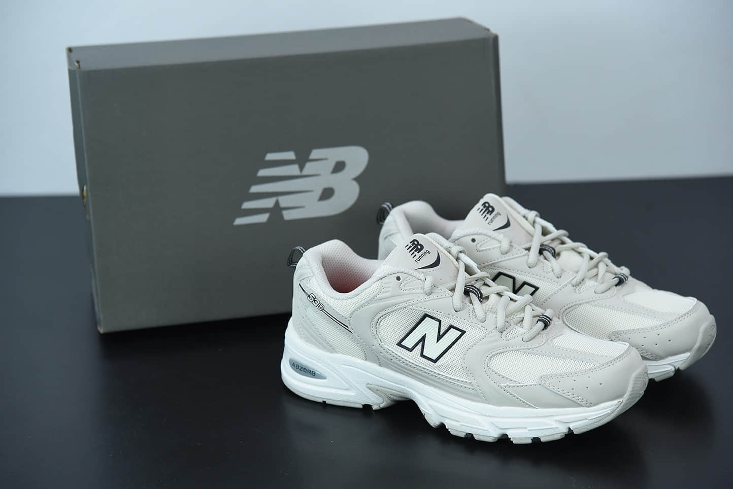 新百伦New Balance 530系列卡其色运动休闲鞋纯原版本 货号:MR530SH