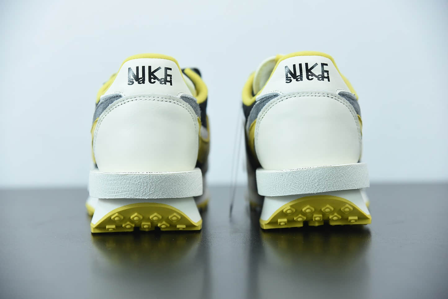 耐克Nike SACAI X UNDERCOVER X LDWAFFLE三方联名白黑黄复古休闲鞋纯原版本 货号:DJ4877-001