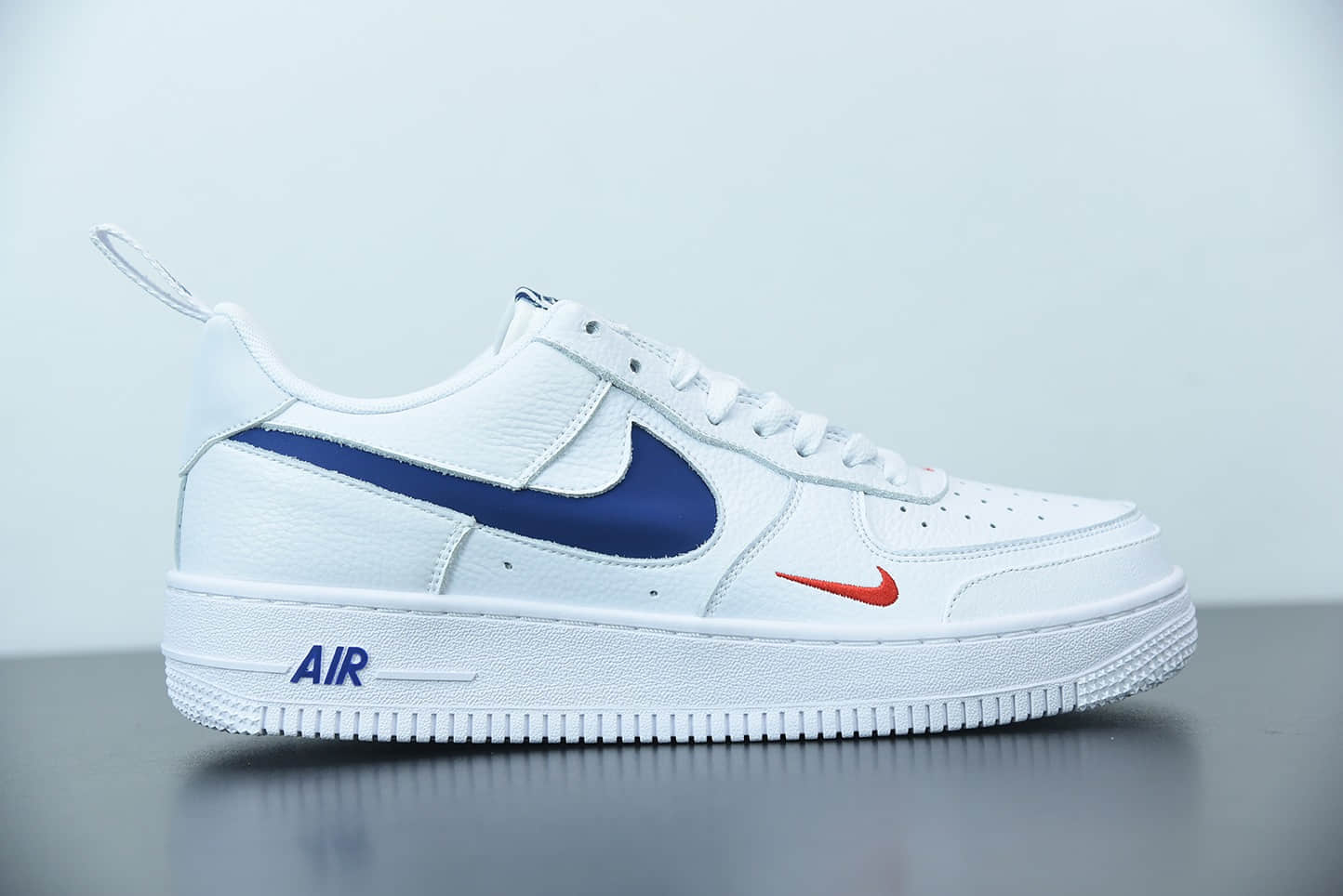 耐克Nike Air Force 1 Low 白蓝缝线空军一号低帮百搭休闲运动板鞋纯原版本 货号:CK7213-104