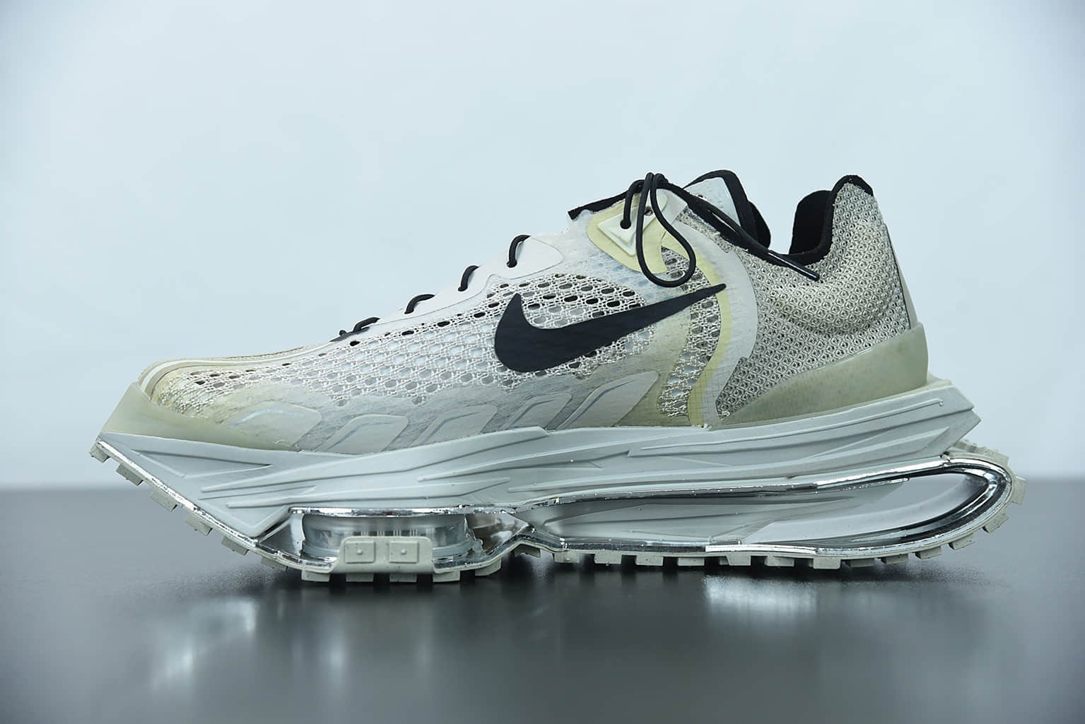 耐克 Nike Matthew M. WilliamsMMW x Nike Zoom Stone004代“米白黑”机能坦克履带老爹鞋纯原版本 货号:CU0676-200