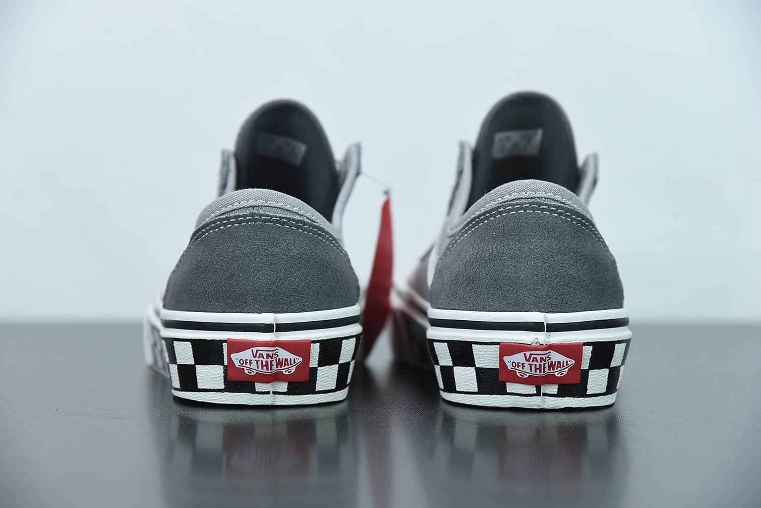 万斯Vans Style 36 Decon SF酷灰灰棋盘格半月包头杀人鲸低帮硫化板鞋纯原版本 货号:VN0A3MVL195