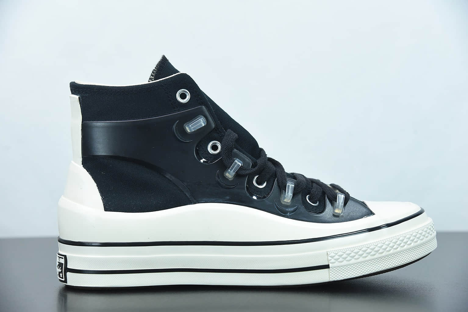 匡威Kim Jones x Converse Chuck Taylor All Star 1970s 重磅联名黑色高帮帆布鞋纯原版本 货号:171257c