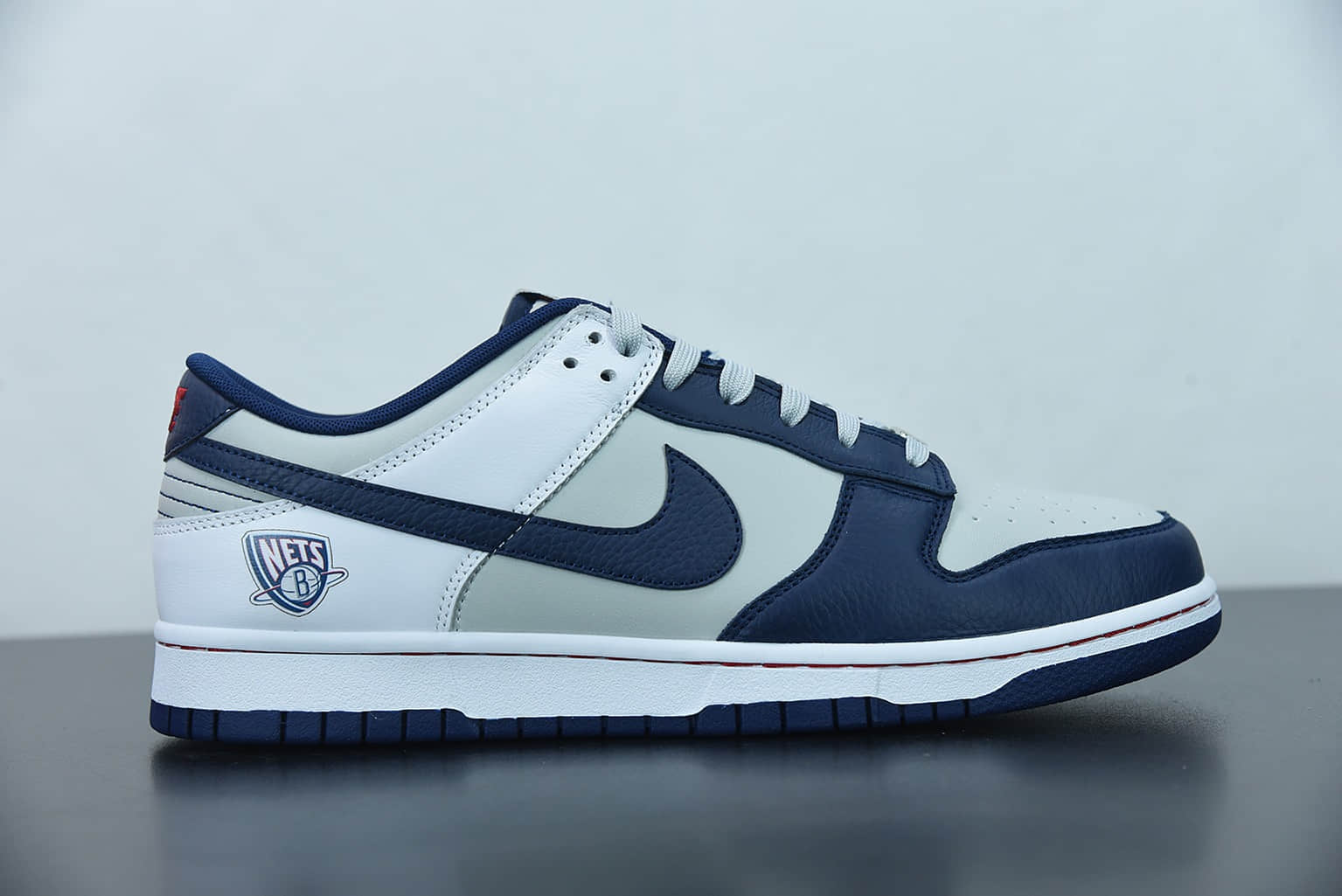 耐克NBA x Nike Dunk Low EMB NBA 75周年蓝网联名低帮休闲板鞋纯原版本 货号:DD3363-001