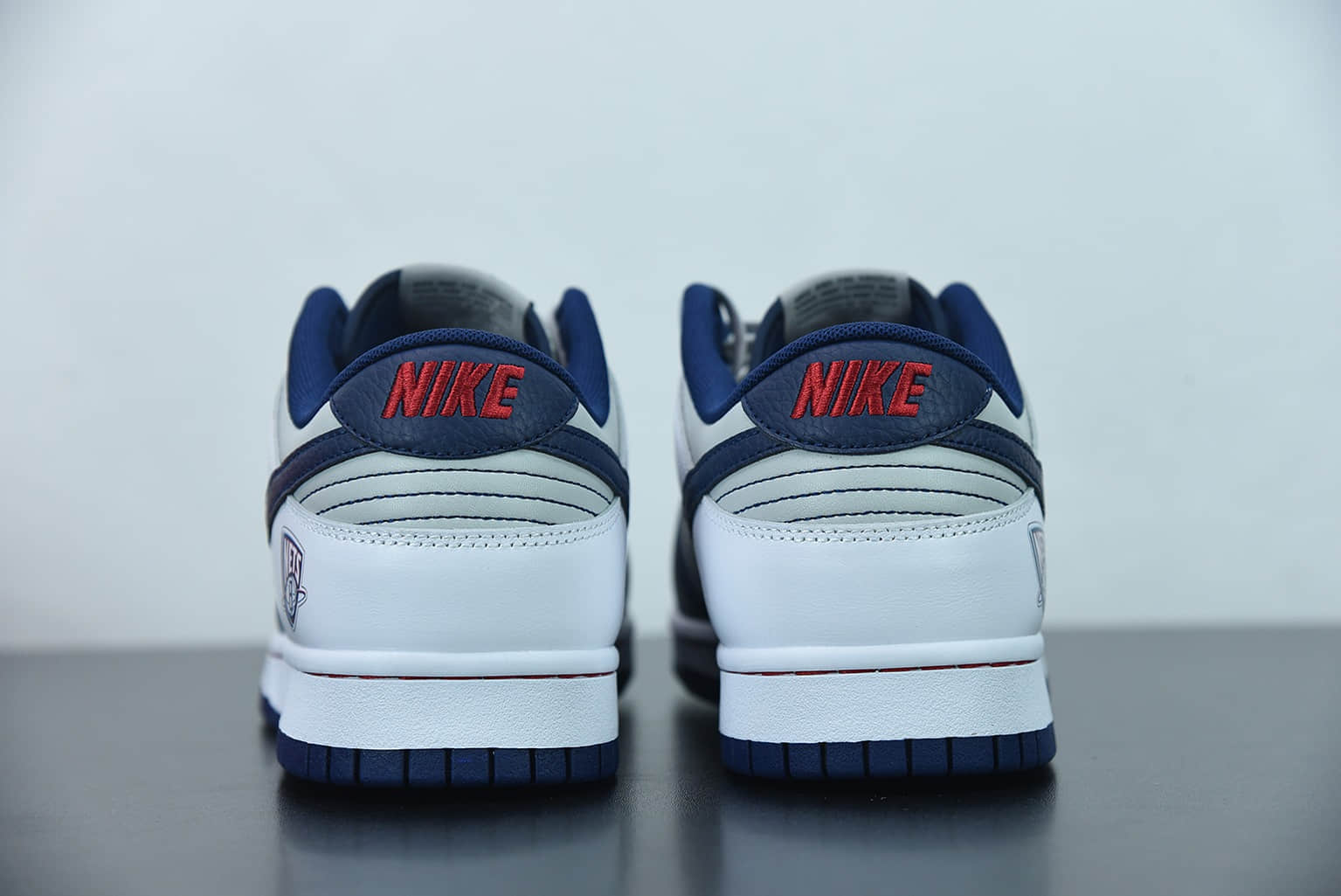 耐克NBA x Nike Dunk Low EMB NBA 75周年蓝网联名低帮休闲板鞋纯原版本 货号:DD3363-001
