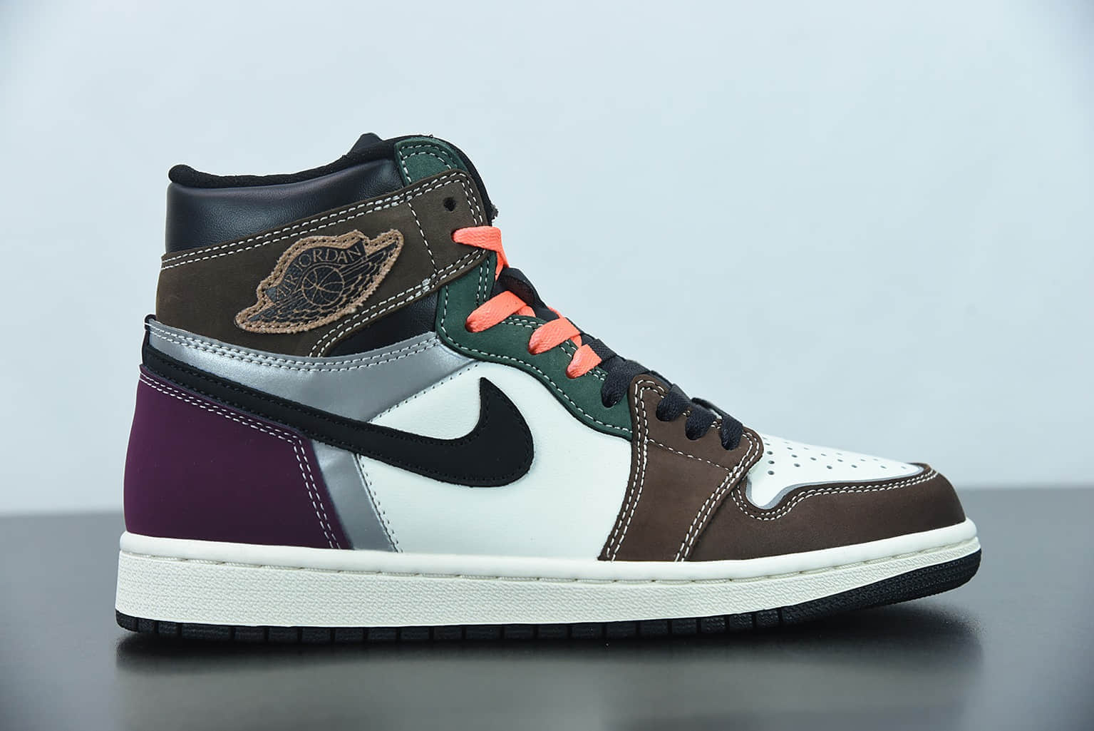 乔丹Air Jordan 1 High OG “Hand Crafted” 彩色拼接高帮篮球鞋纯原版本 货号:DH3097-001