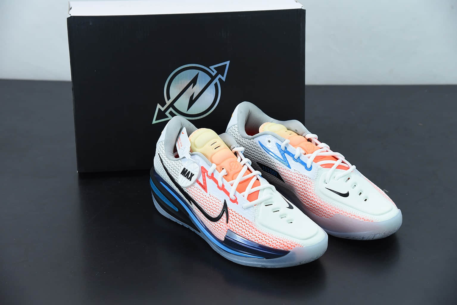 耐克Nike Air Zoom G.T.Cut EP 白橘配色实战系列篮球鞋纯原版本 货号:CZ0176-101