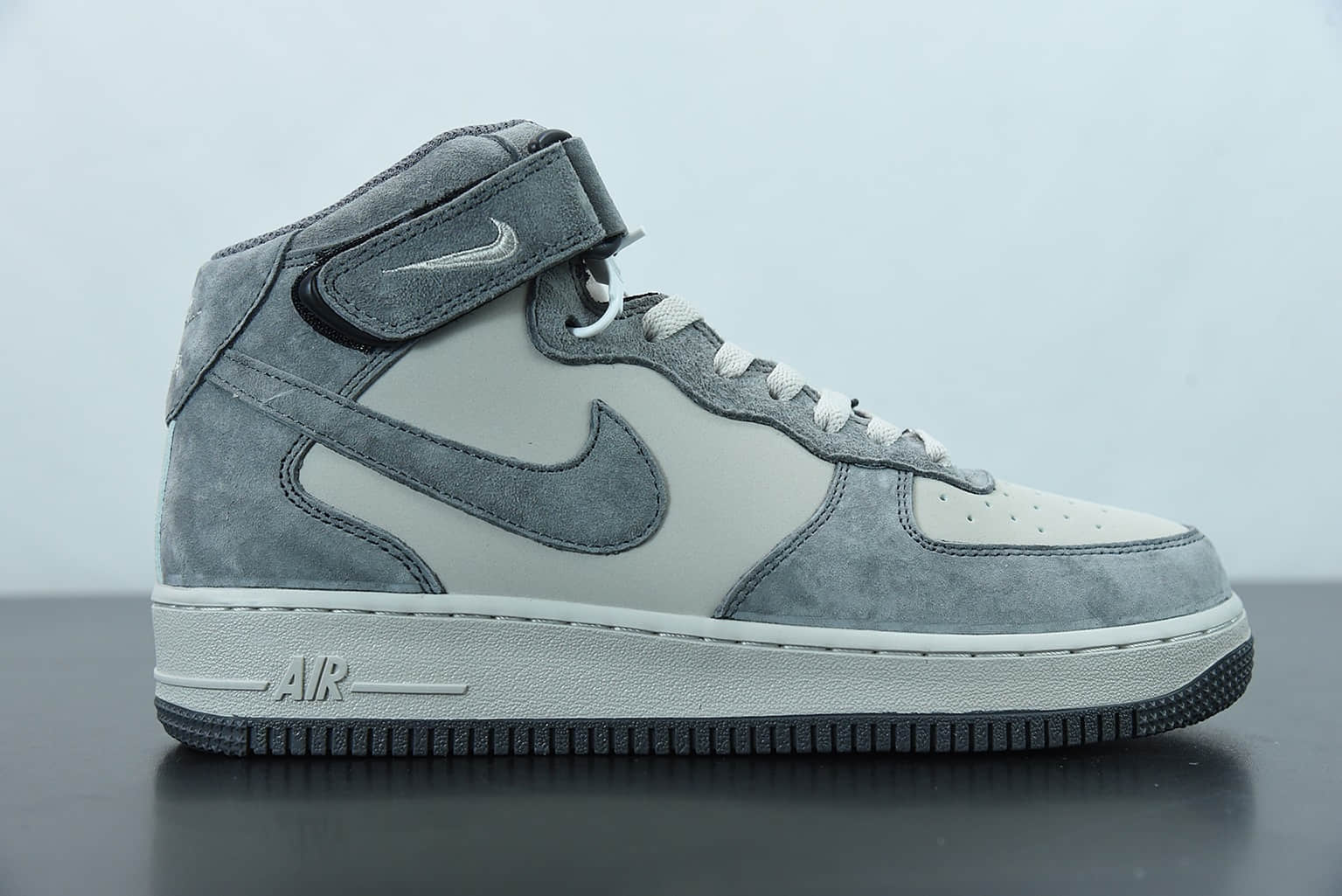 耐克 Nike Air Force 1 空军一号米白灰中帮板鞋纯原版本 货号:CW2288-668