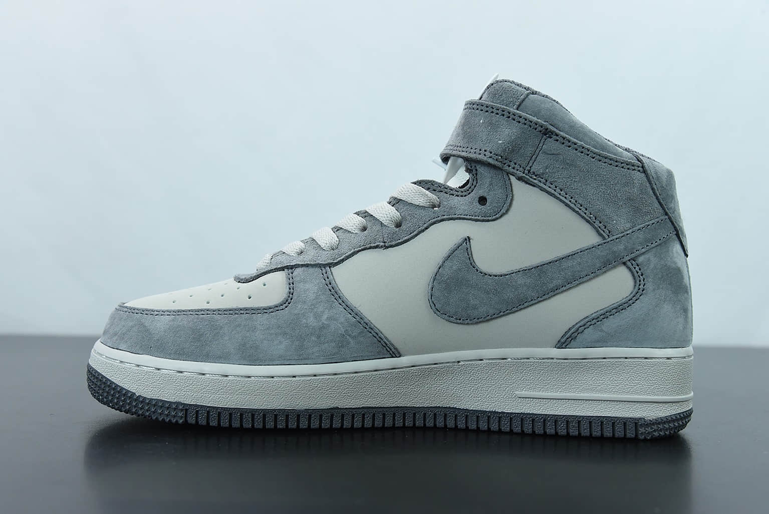 耐克 Nike Air Force 1 空军一号米白灰中帮板鞋纯原版本 货号:CW2288-668