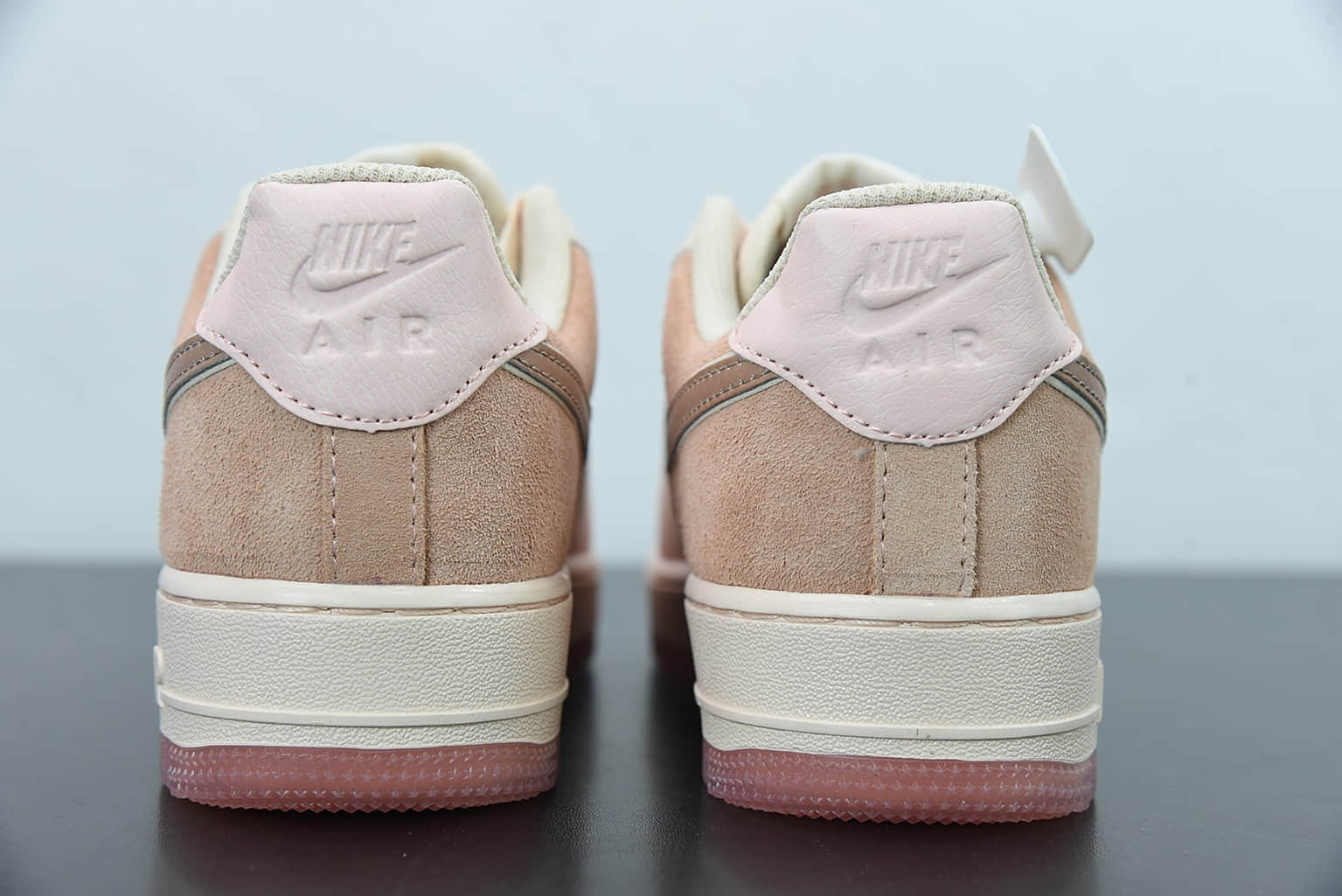 耐克Nike Air Force 1 Low 粉棕水晶底 空军一号低帮运动休闲板鞋纯原版本 货号:896185-603