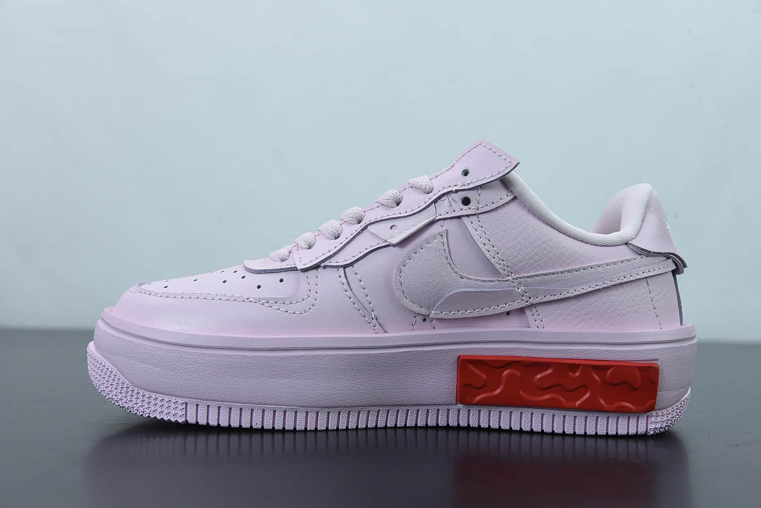 耐克 Nike Air Force 1 Fontanka 全新时尚风Fontanka联名粉色空军一号低帮休闲板鞋纯原版本 货号:DA7024-600