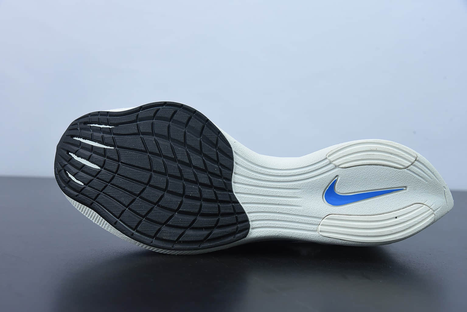 耐克 Nike ZoomX Vaporfly NEXT% 2 马拉松白蓝针织面透气运动跑鞋纯原版本 货号:CU4111-102