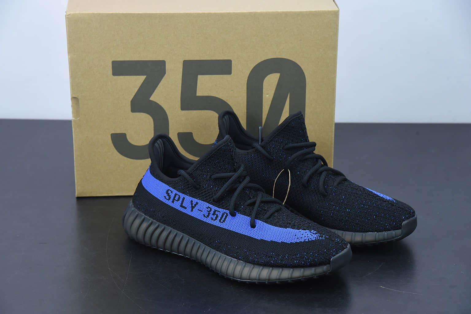 阿迪达斯 Adidas Yeezy 350 Boost V2 皇家蓝椰子350二代爆米花休闲跑鞋纯原版本 货号： GY7164