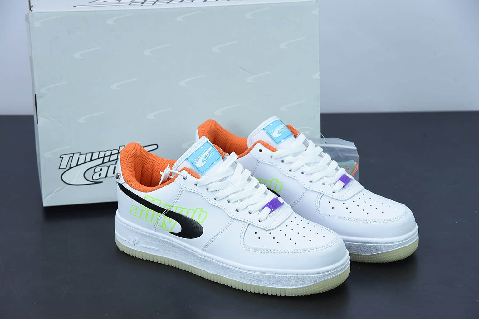 耐克 Nike Air Force 1 Low 'Have A Good Game'白黑橙空军一号反勾低帮休闲板鞋纯原版本 货号:DO2333-101