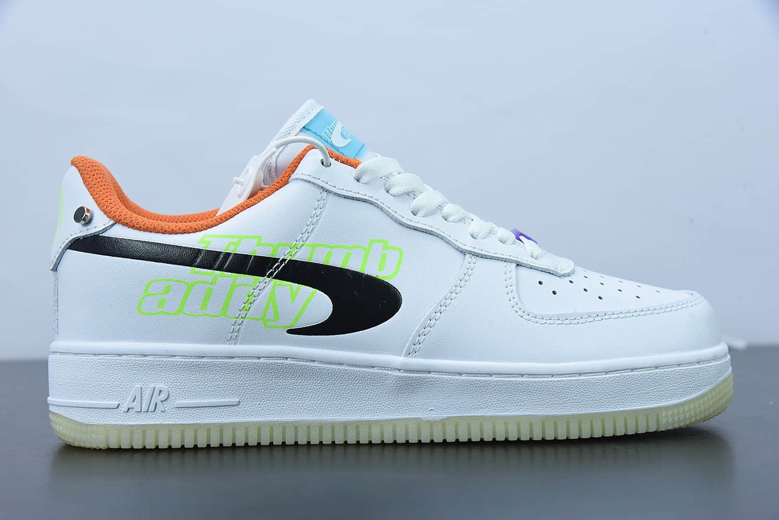 耐克 Nike Air Force 1 Low 'Have A Good Game'白黑橙空军一号反勾低帮休闲板鞋纯原版本 货号:DO2333-101