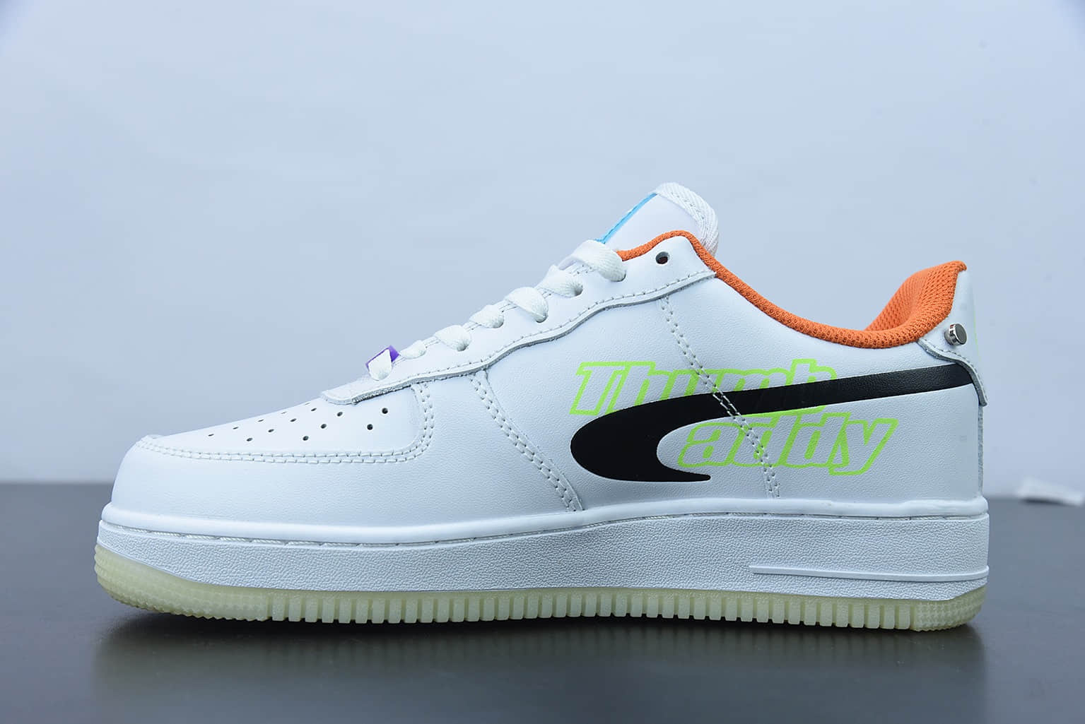 耐克 Nike Air Force 1 Low 'Have A Good Game'白黑橙空军一号反勾低帮休闲板鞋纯原版本 货号:DO2333-101